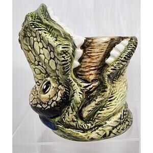 3D T-REX DINOSAUR  CERAMIC CUSTOM SCULPTED MUG 20 OUNCES VANDOR #55983